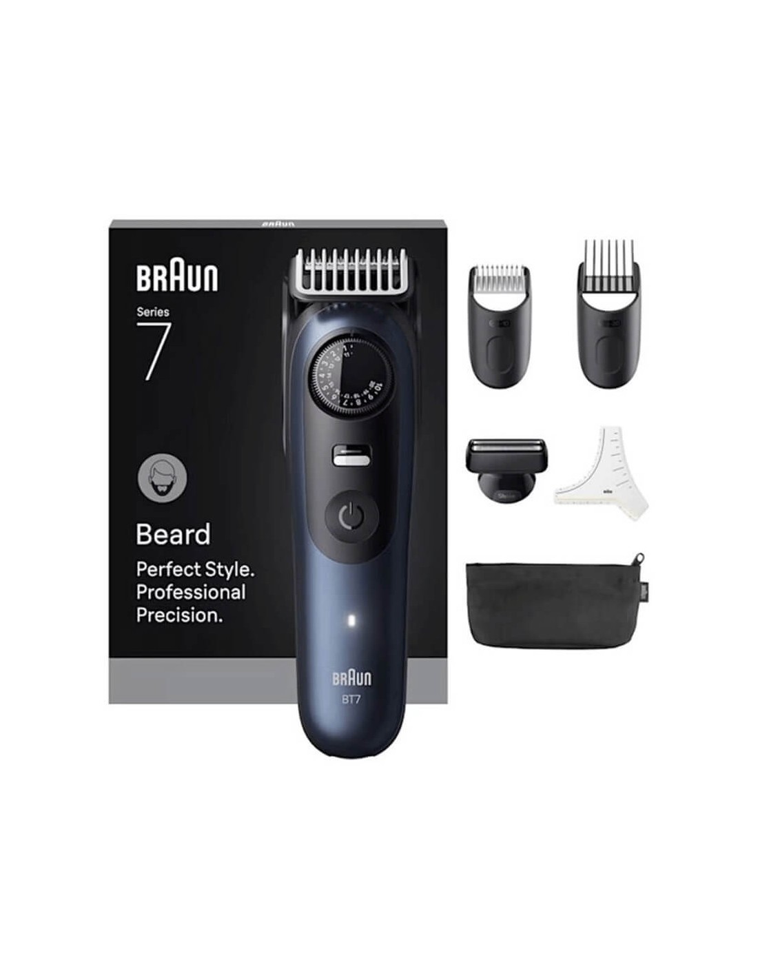 tondeuse à barbe 7en1 BRAUN Séries 7 BT7520 rechargeable