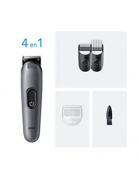 tondeuse multifonction Braun corps et visage