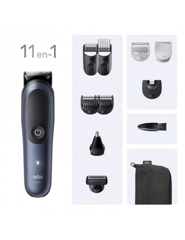 Tondeuse tout-en-un Braun avec peigne pour zones sensibles du corps