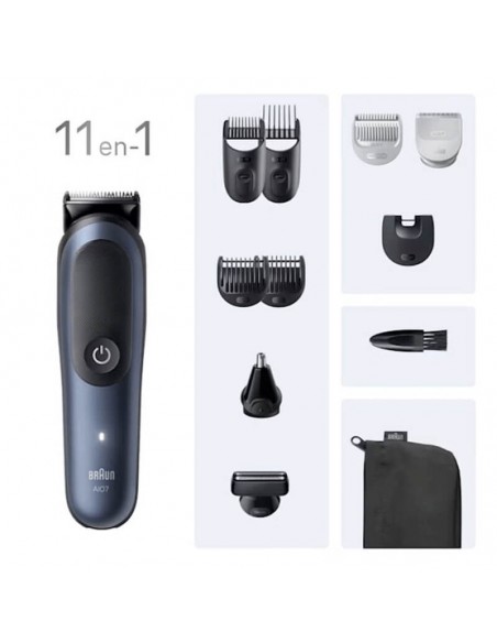 Tondeuse tout-en-un Braun avec peigne pour zones sensibles du corps