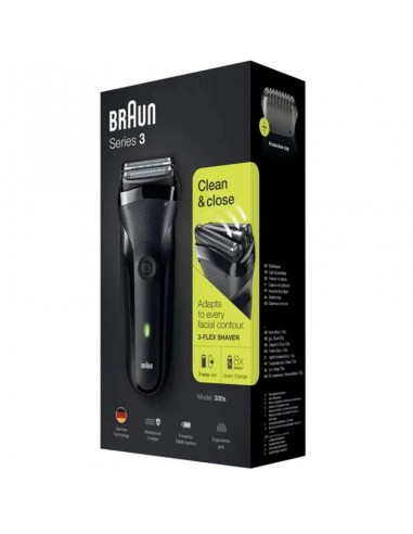 Tondeuse intégrée Braun pour barbe et cheveux précis