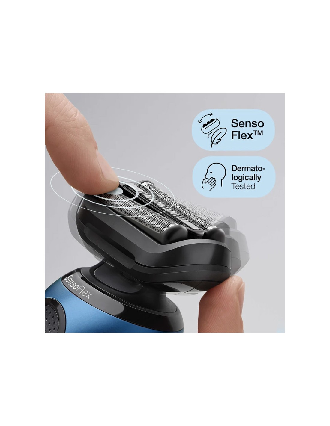 Rasage précis Braun Series 6 ergonomique et étanche