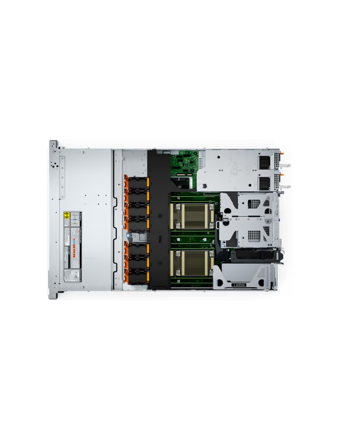 Serveur Dell R660xs 16Go RAM et stockage SAS 2.4To