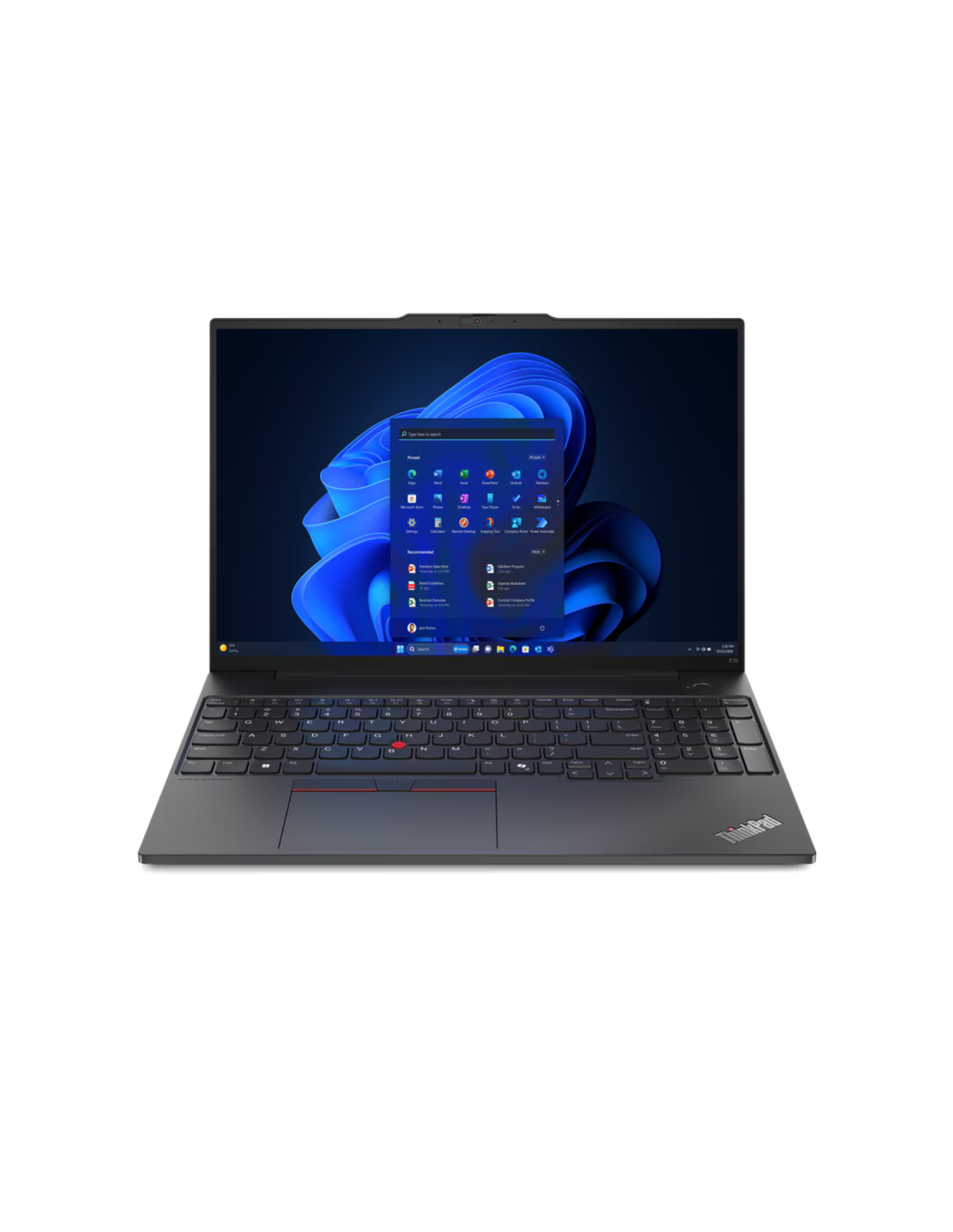 Pc Portable LENOVO ThinkPad E16 Gen 3 Ultra 7 design noir élégant