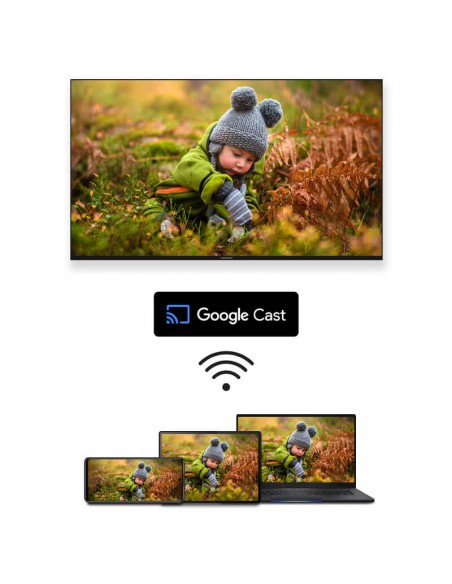 Téléviseur intelligent 43 pouces Google TV intégrée