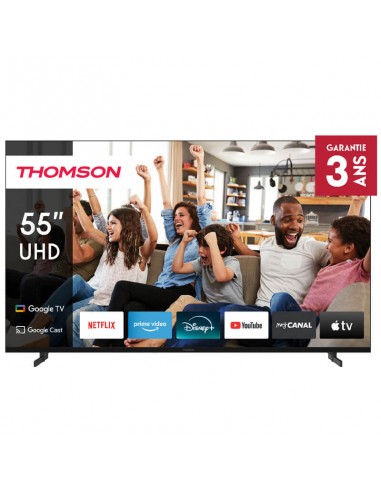 téléviseur thomson 55 pouces 4k design side feet