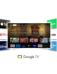 Tv Thomson 65UG4S14 design noir élégant et moderne 2