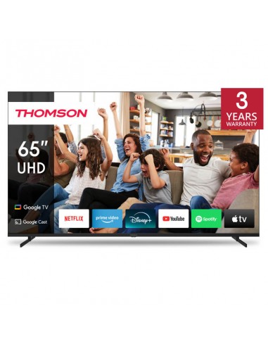 Tv Thomson 65UG4S14 design noir élégant et moderne