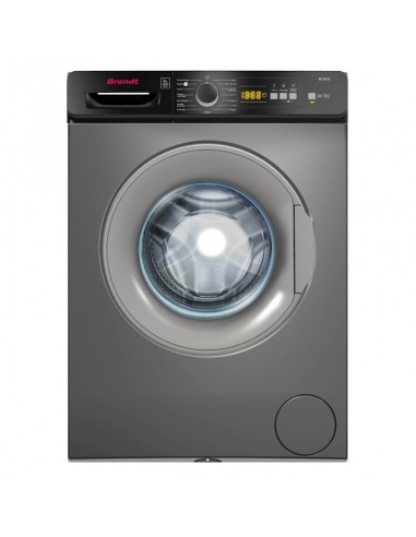 Lave linge frontale Brandt 8 kg - Silver Lave linge frontale Brandt 8 kg - Silver
