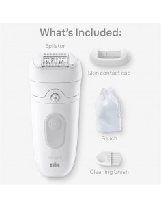 Épilateur BRAUN Silk-Epil 5 Blanc en Tunisie 2