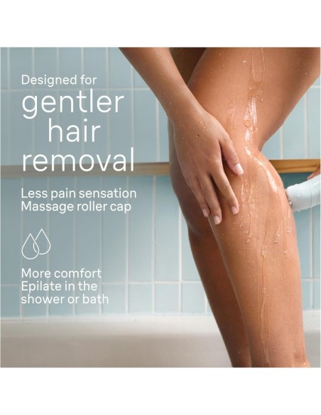 Épilateur BRAUN blanc ergonomique pour femme Épilateur BRAUN blanc ergonomique pour femme