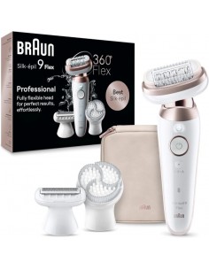 Épilateur visage Silk-epil 9 3D confortable et précis