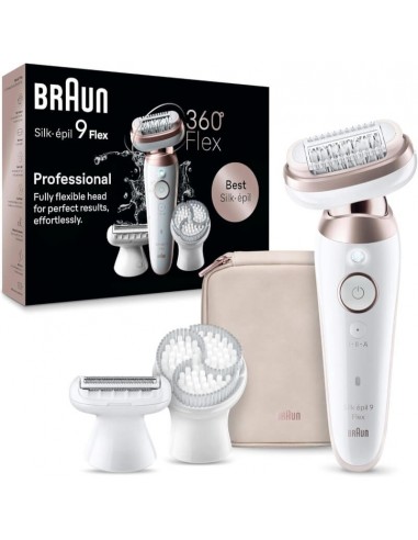 Épilateur visage Silk-epil 9 3D confortable et précis Épilateur visage Silk-epil 9 3D confortable et précis