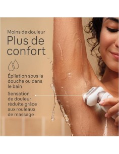 Épilateur visage Silk-epil 9 3D confortable et précis 2