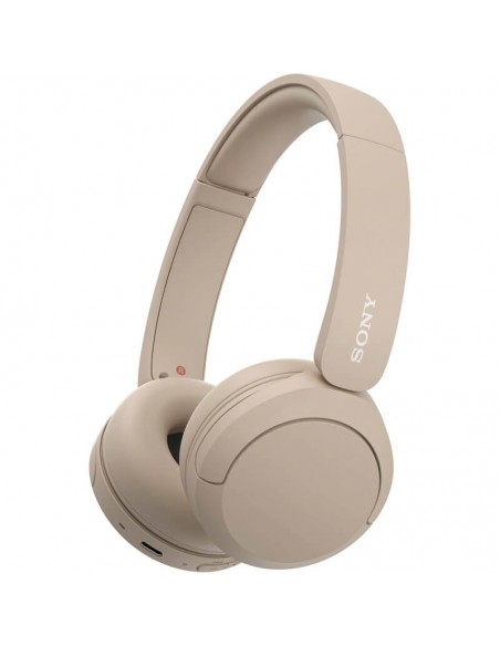 Casque audio sans fil beige Sony WH-CH520 pour musique Casque audio sans fil beige Sony WH-CH520 pour musique