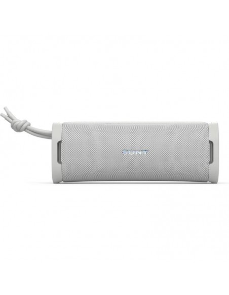 enceinte Sony SRS-ULT10 blanc utilisée en plein air enceinte Sony SRS-ULT10 blanc utilisée en plein air