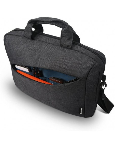 Sacoche Lenovo Casual T210 polyester noir avec poche avant Sacoche Lenovo Casual T210 polyester noir avec poche avant