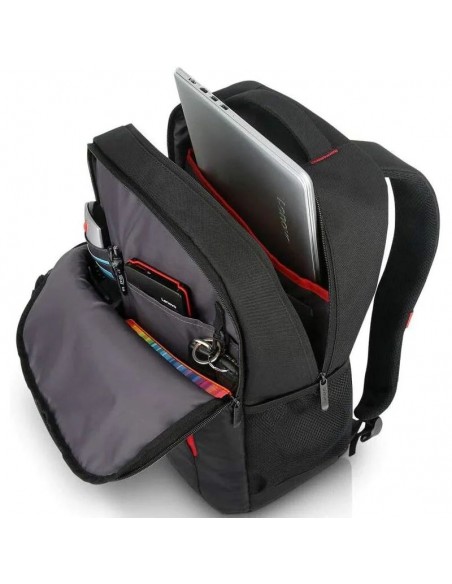 intérieur du sac Lenovo B515 avec compartiments