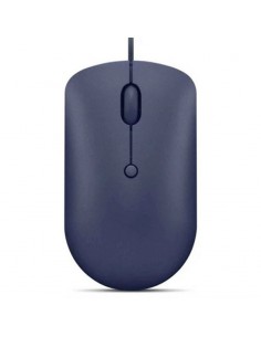 Vue arrière de la souris optique LENOVO 540 bleue