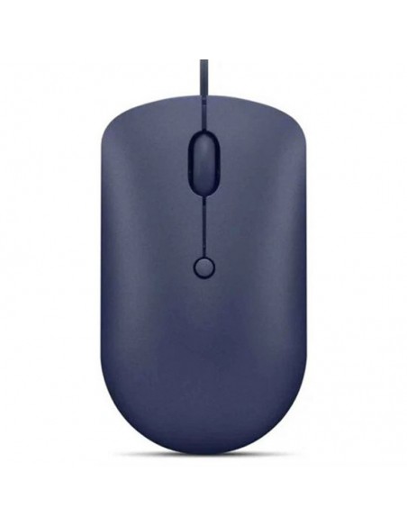 Vue arrière de la souris optique LENOVO 540 bleue Vue arrière de la souris optique LENOVO 540 bleue