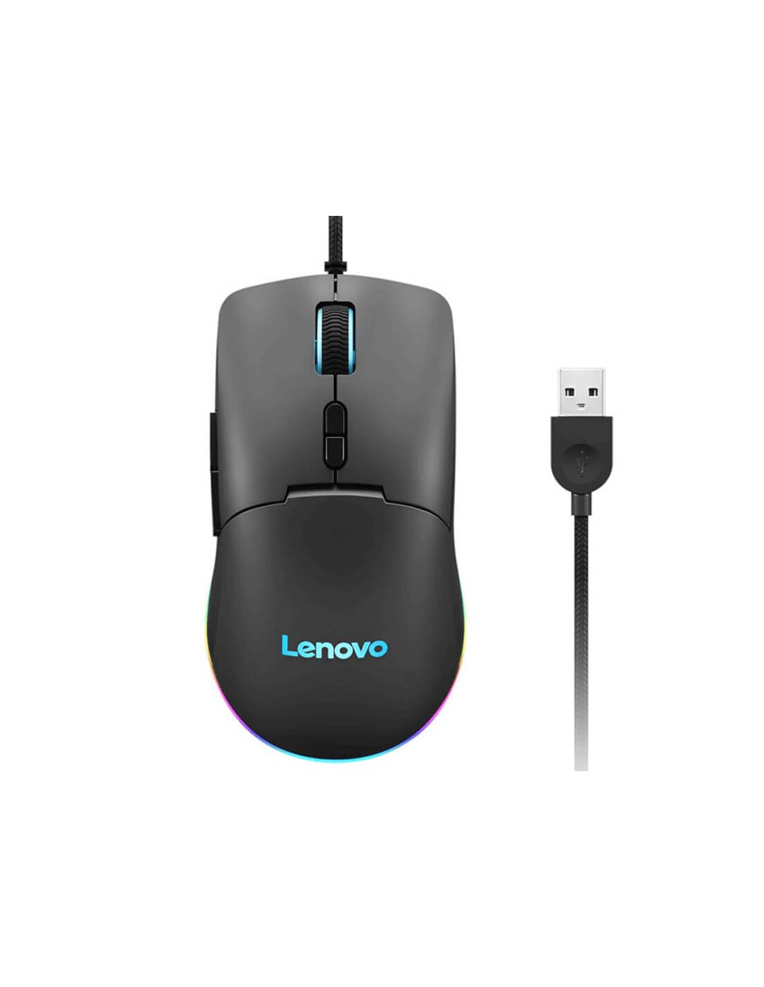 Souris de jeu Lenovo M210 design ergonomique et boutons programmables