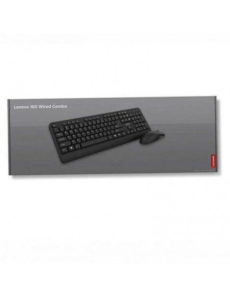 Ensemble clavier souris usb lenovo 160 combo Ensemble clavier souris usb lenovo 160 combo
