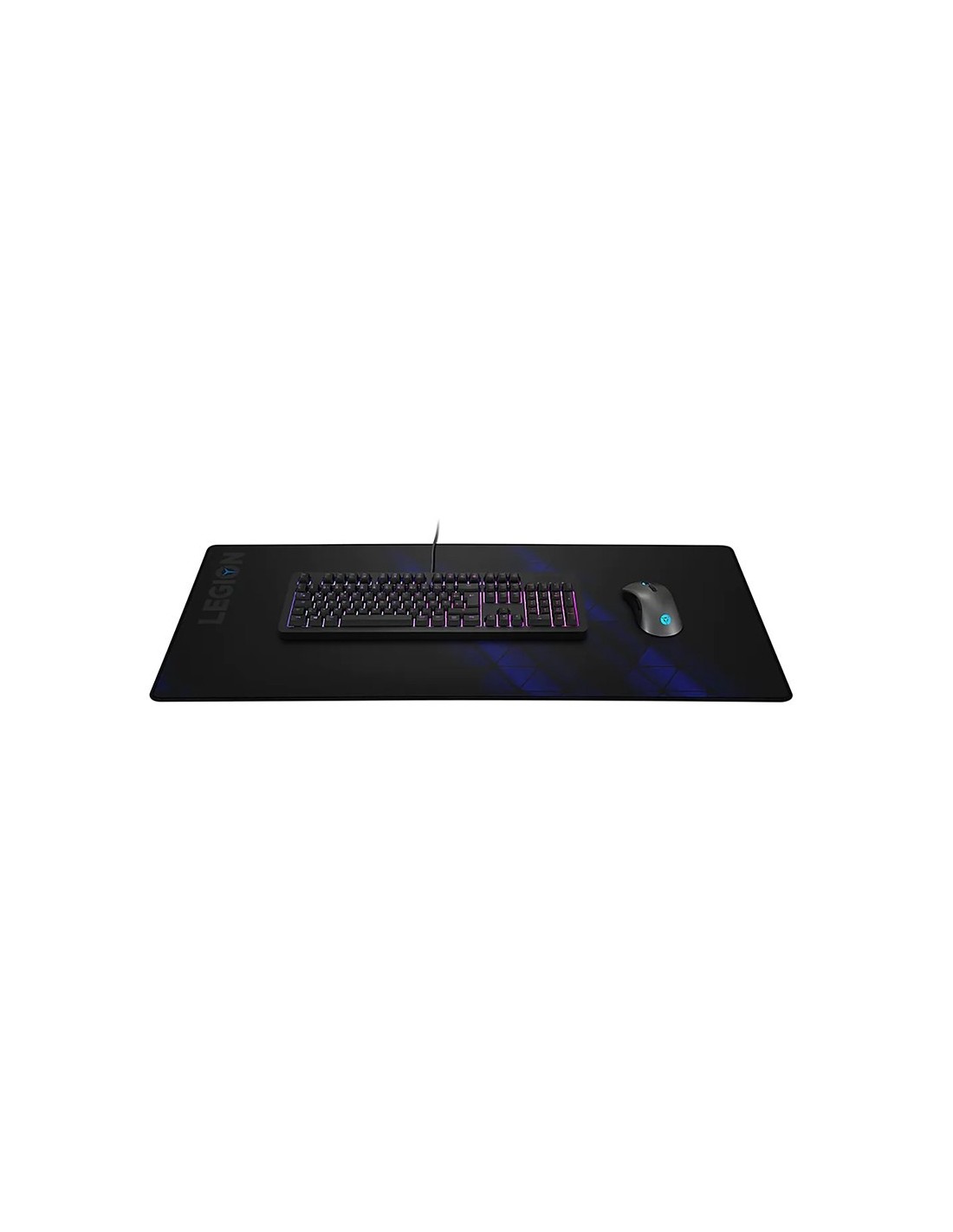 Tapis De Souris Gamer LENOVO Legion XXL Noir sur bureau gamer