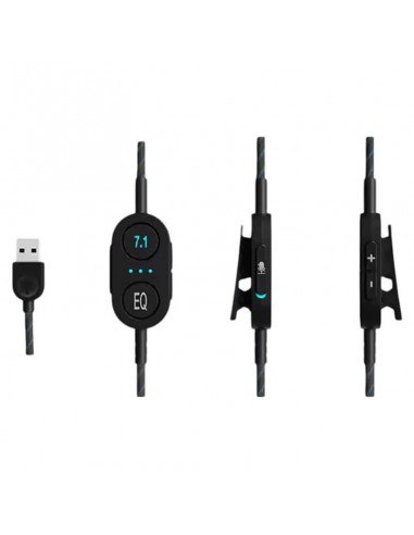 Micro casque Lenovo Legion H500 Pro noir pour gamer professionnel