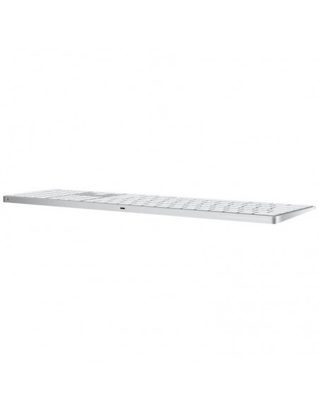 Clavier Apple ergonomique blanc, touches confortables et silencieuses Clavier Apple ergonomique blanc, touches confortables et silencieuses