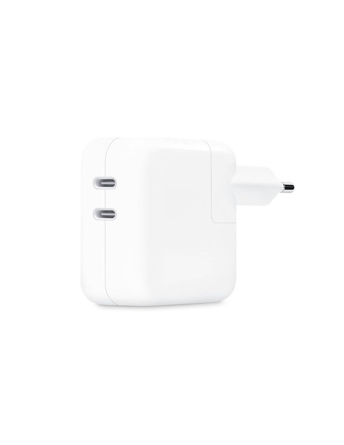 Adaptateur secteur Apple double port USB-C 35 W Blanc