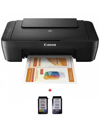 Imprimante Canon MG2541S couleur avec cartouches originales