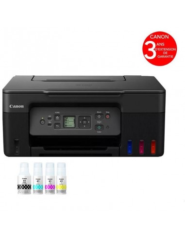 Imprimante 3EN1 G3470 avec 4 bouteilles d’encre incluses