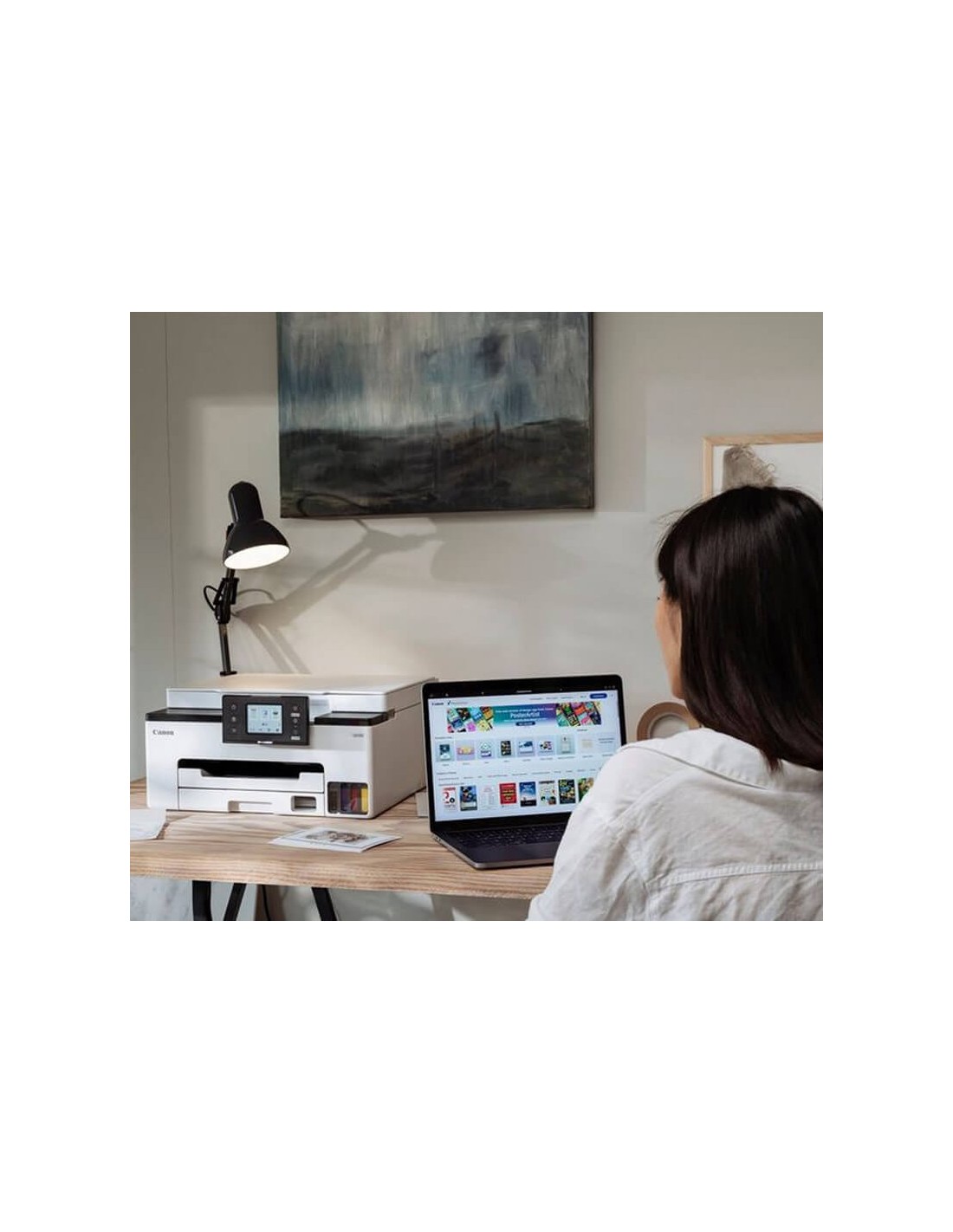 Écran tactile LCD de l’imprimante CANON MAXIFY GX2040 4en1