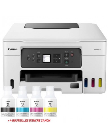Imprimante Canon couleur GX3040 avec fonctions impression, copie et numérisation Imprimante Canon couleur GX3040 avec fonctions impression, copie et numérisation