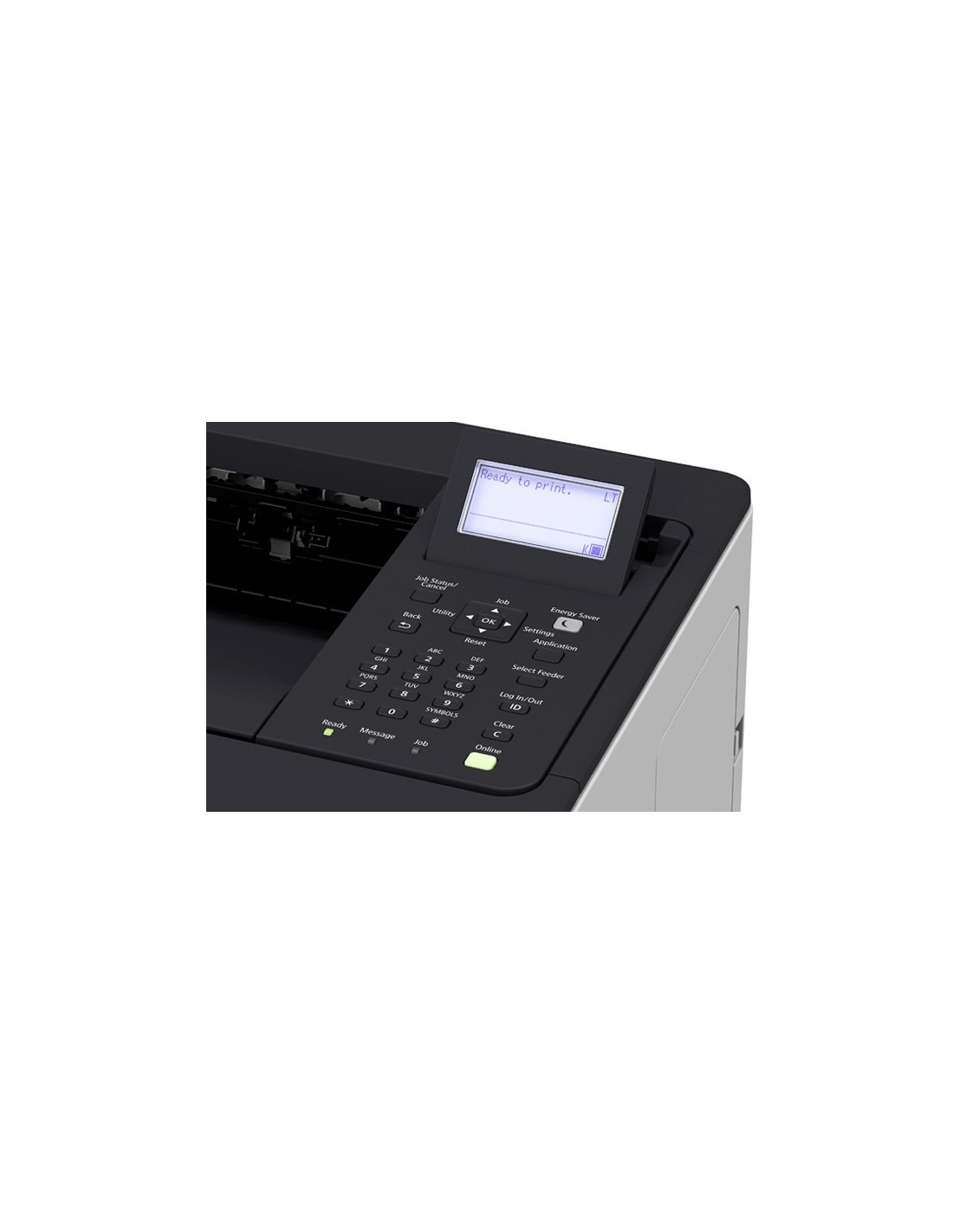 Détail écran LCD imprimante Canon i-SENSYS X 1643P pour bureau