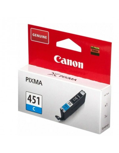 Cartouche d’encre Canon Pixma CLI-451C authentique