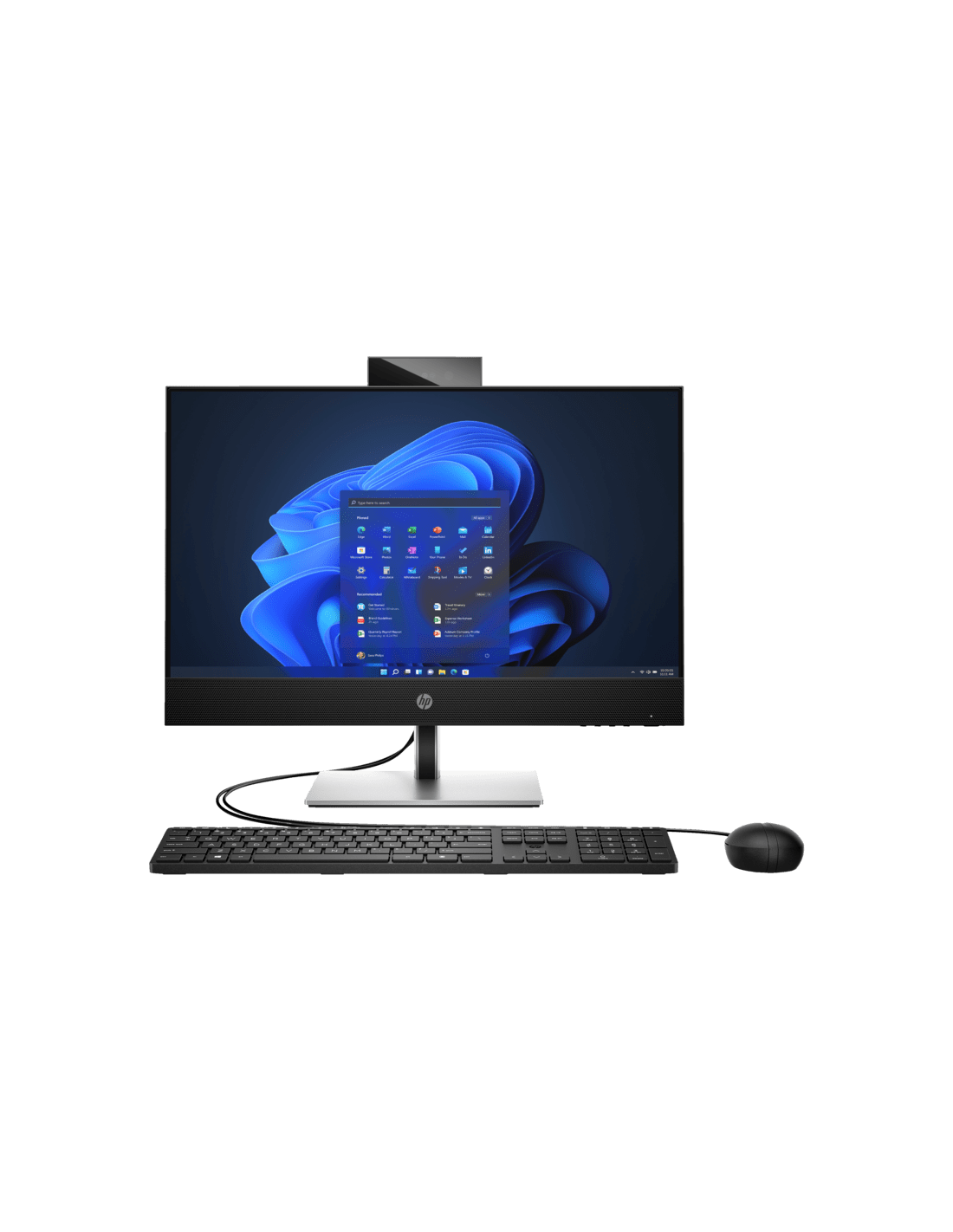 ordinateur tout-en-un HP ProOne 440 G9 sur bureau moderne