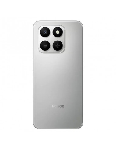 Smartphone Android HONOR X7D Meteor Silver avec batterie longue durée