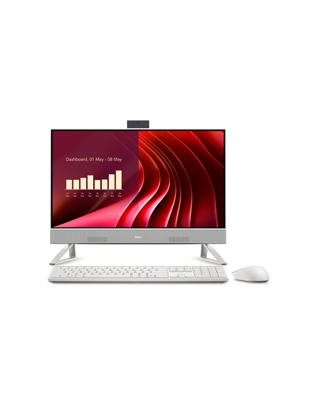 Pc de Bureau All In One Dell EC24250 écran 23.8 pouces FHD performant