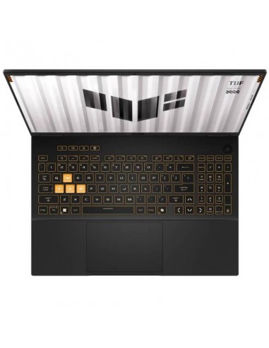 Pc portable gaming Asus TUF F16 design élégant couleur noir Pc portable gaming Asus TUF F16 design élégant couleur noir