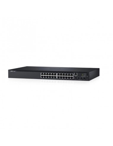 Switch Gigabit PoE+ Dell N1524P installation rack 1U Switch Gigabit PoE+ Dell N1524P installation rack 1U
