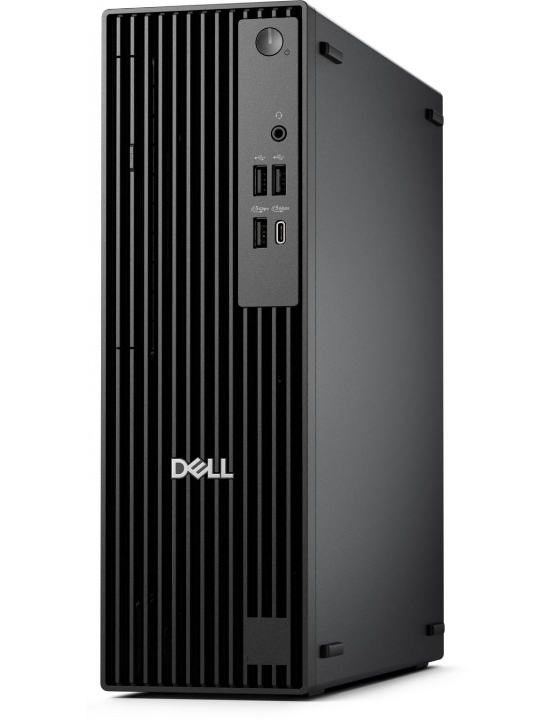 Connectique complète du PC bureau Dell Pro Slim et ports USB modernes