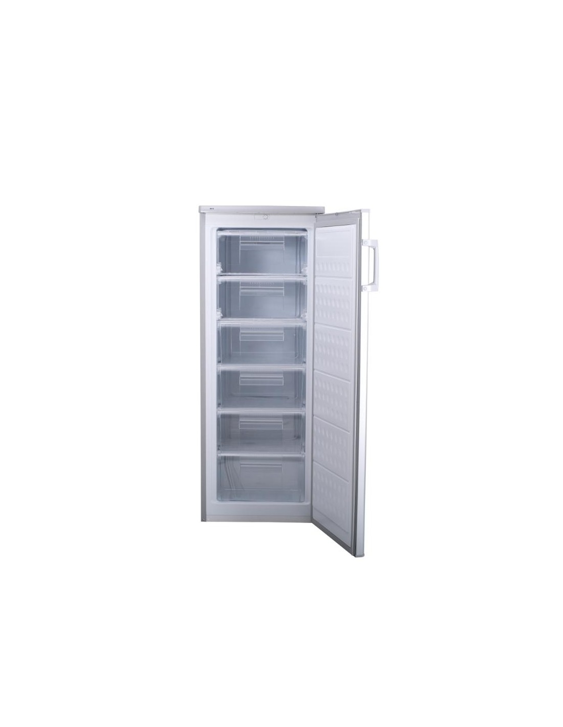 Intérieur spacieux congélateur 168L BIOLUX avec rangement facile