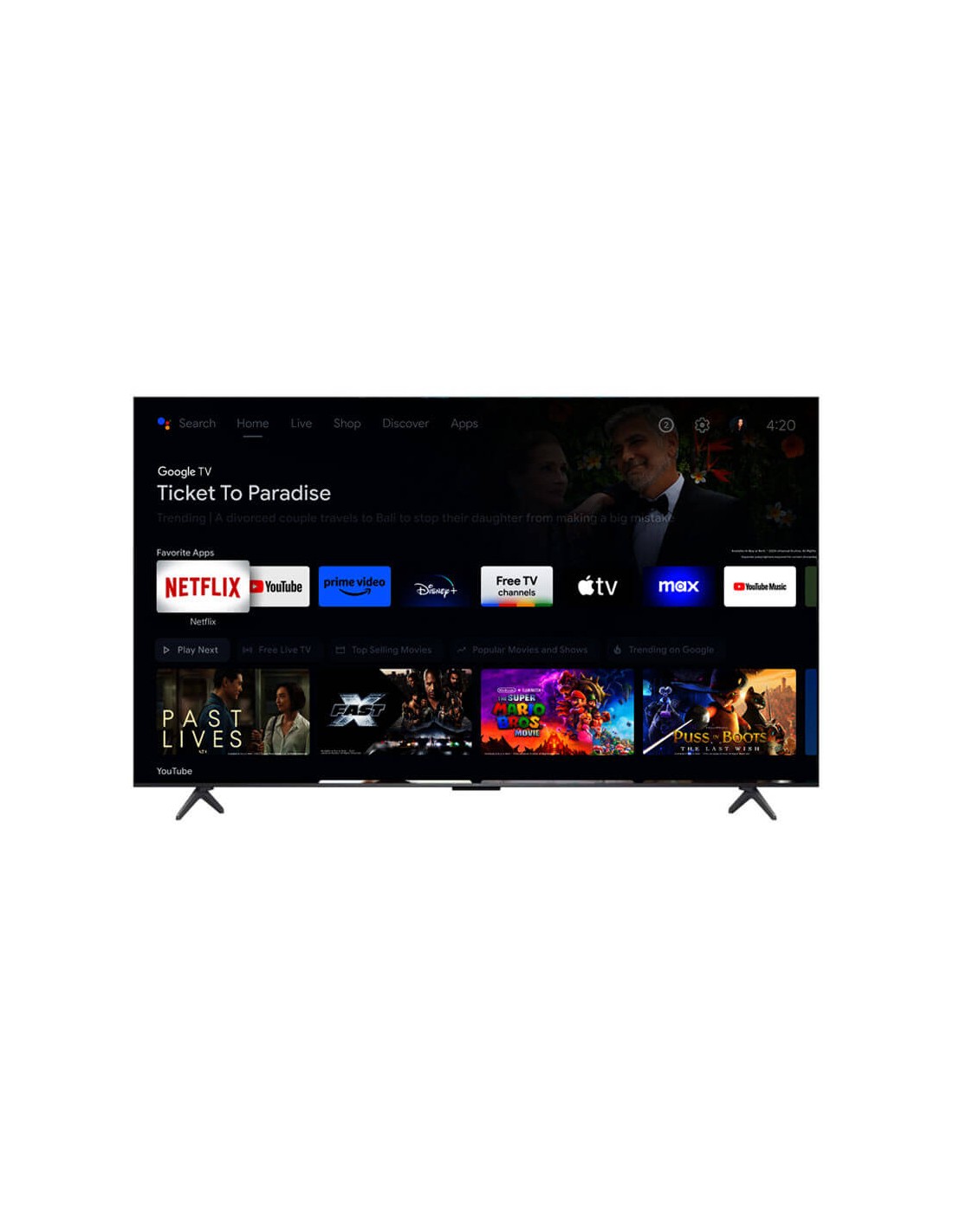 TV TCL P7K 75" QLED UHD 4K design moderne et élégant