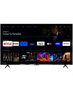 TV grand écran TCL 50 pouces design noir élégant