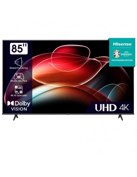 TV Hisense 85 pouces design élégant noir moderne TV Hisense 85 pouces design élégant noir moderne