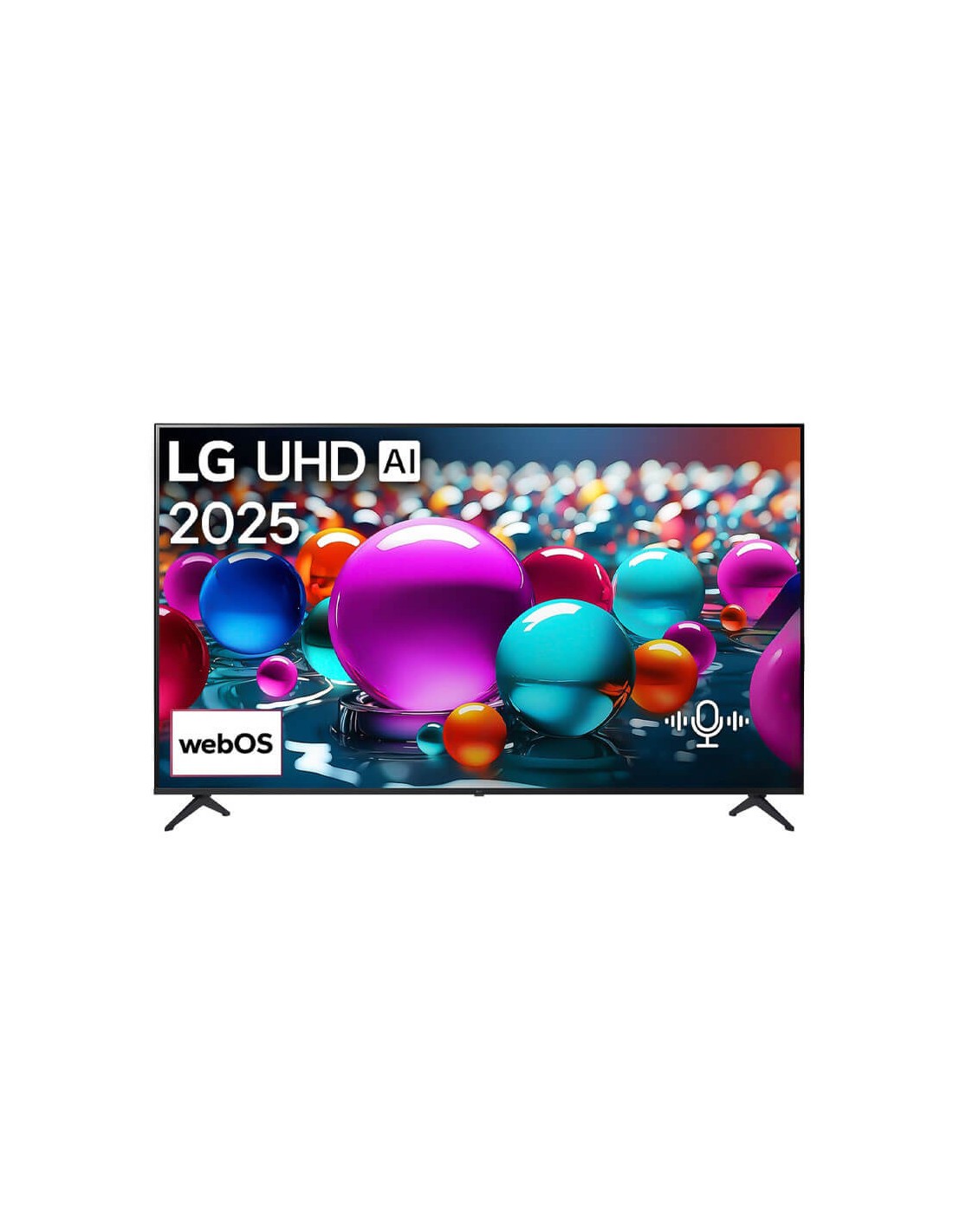 Téléviseur LG 55'' UA85 Smart 4K UHD design élégant noir