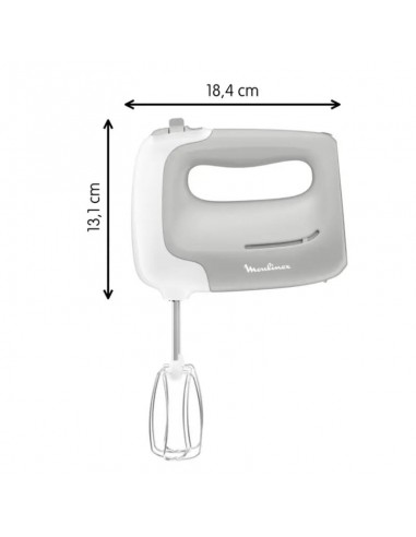 Batteur 450W Prep'Mix avec crochets pétrin et ergonomique