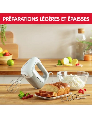 Moulinex HM450B10 batteur main léger et rapide pour pâtisserie