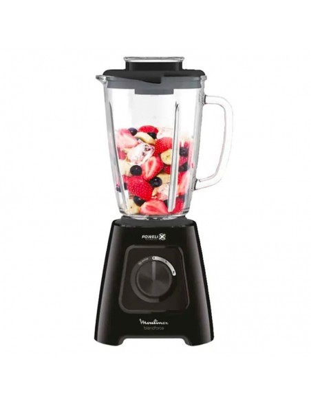 Blender noir Moulinex pour glace pilée et sauces Blender noir Moulinex pour glace pilée et sauces